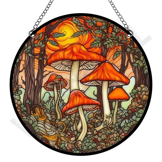 Zonnevanger - RetroGlow - Acryl Design - Raamdecoratie