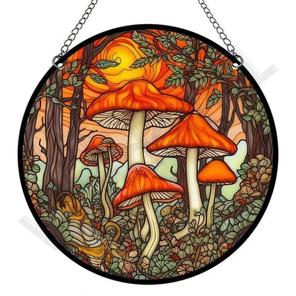 Zonnevanger - RetroGlow - Acryl Design - Raamdecoratie