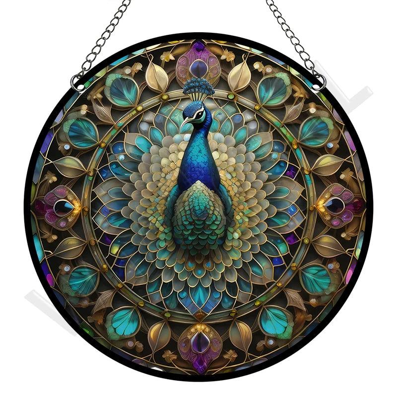 Zonnevanger - RetroGlow - Acryl Design - Raamdecoratie