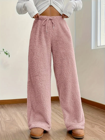 Dames Joggingbroek Lounge - Sherlina - Teddy Fleece Comfort - Warme Winterbroek