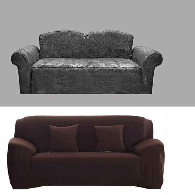 Bankhoes - SoftFit - Waterafstotend - Rekbare Stof