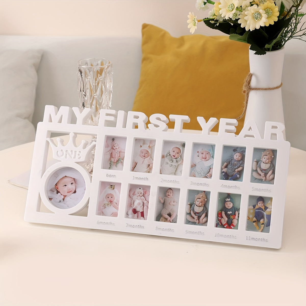 Baby Fotolijst - MemoryFrame - Handgemaakt Design - Perfect Cadeau