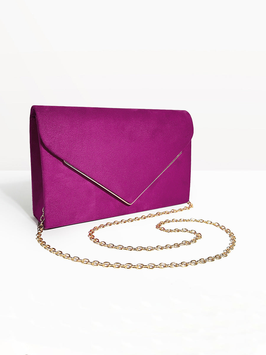 Clutch Tas - VelvetEase - Suède Stijl - Elegante Envelop