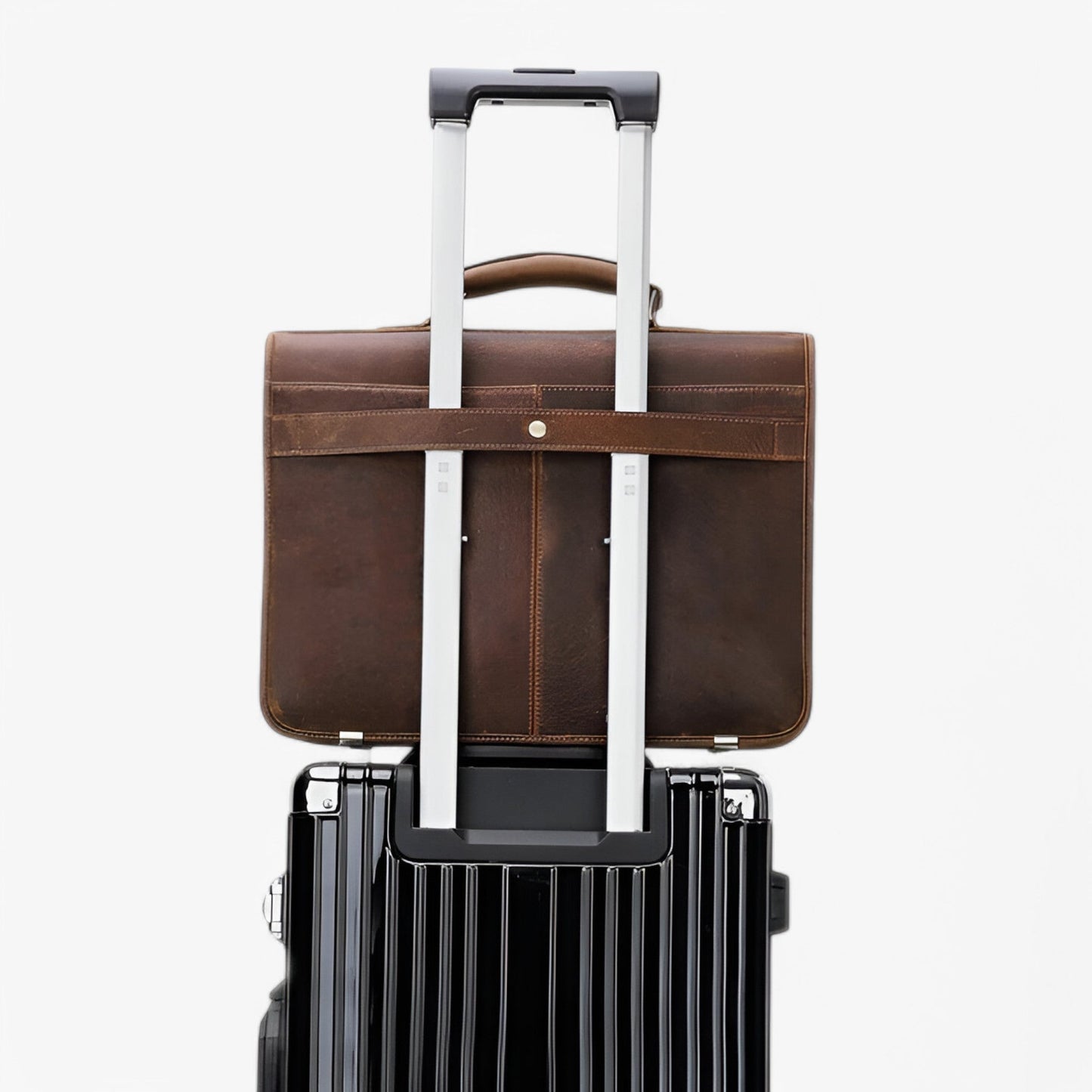 Zakelijke Aktetas - Luxura - Echt Leder - Stijlvolle Schoudertas