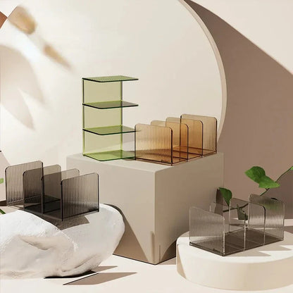 Boekenrek Organizer - Storvia - Compacte Boekenplank - Moderne Bureau Opberger