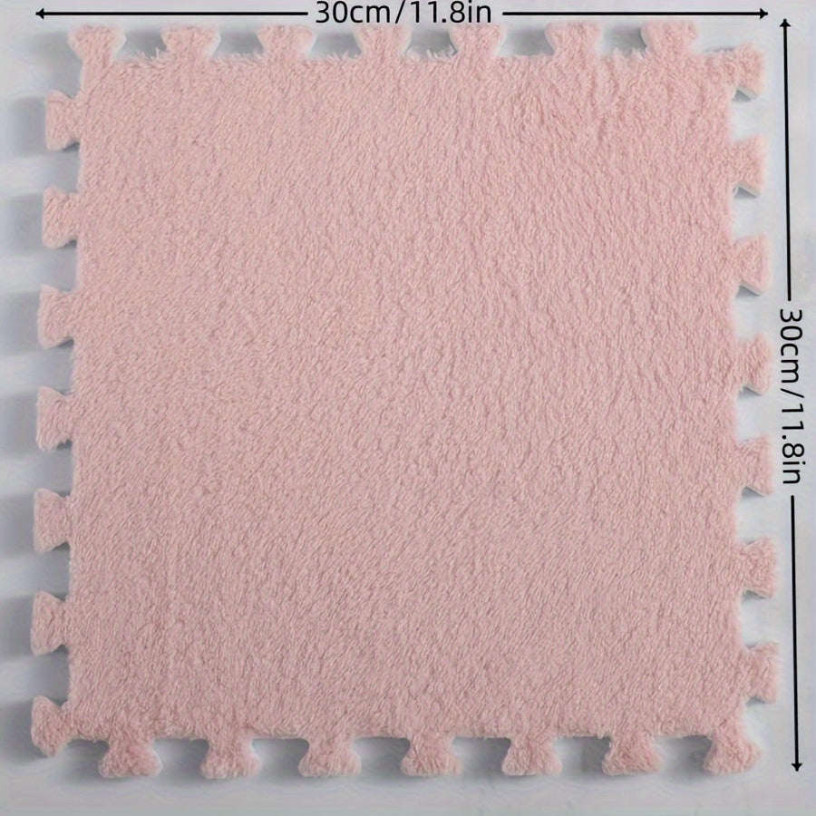 Vloerkleed Set - CozyTiles - Zacht Mat - Wasbaar & Anti-Drop