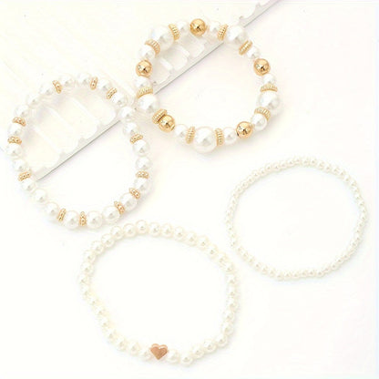 Armband Set - Pearluxe - Stijlvol Design - Elegante Mode