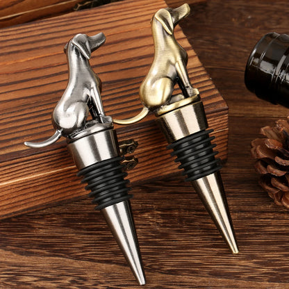 Wijnstopper - DogGuard - Decoratieve Sluiting - Herbruikbare Dop