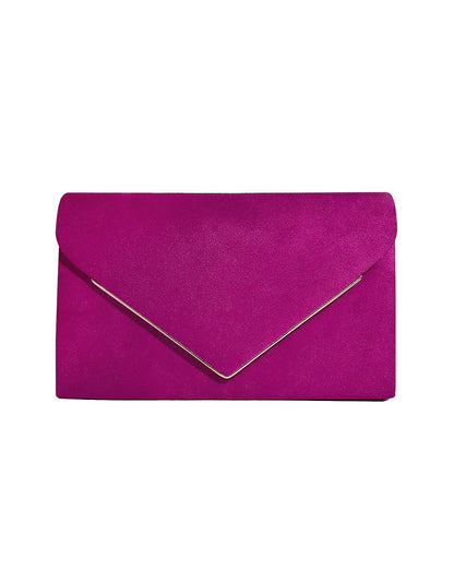 Clutch Tas - VelvetEase - Suède Stijl - Elegante Envelop