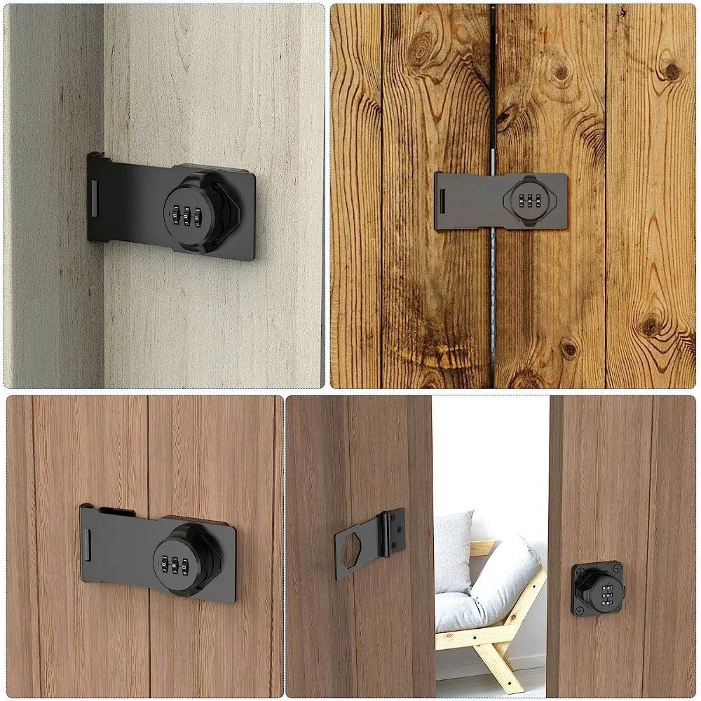 Sleutelloos Combinatieslot – Beveiliging zonder Sleutels voor Deuren, Kasten & Kluisjes