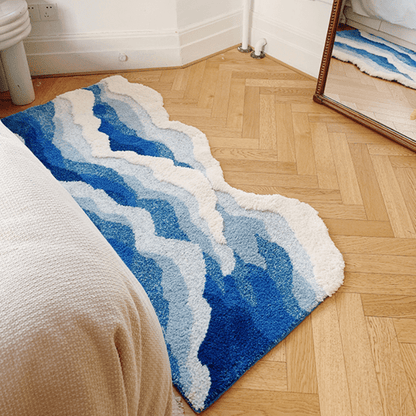 Badmat - WaveSoft - Absorberend Stof - Ocean-Inspiratie Design