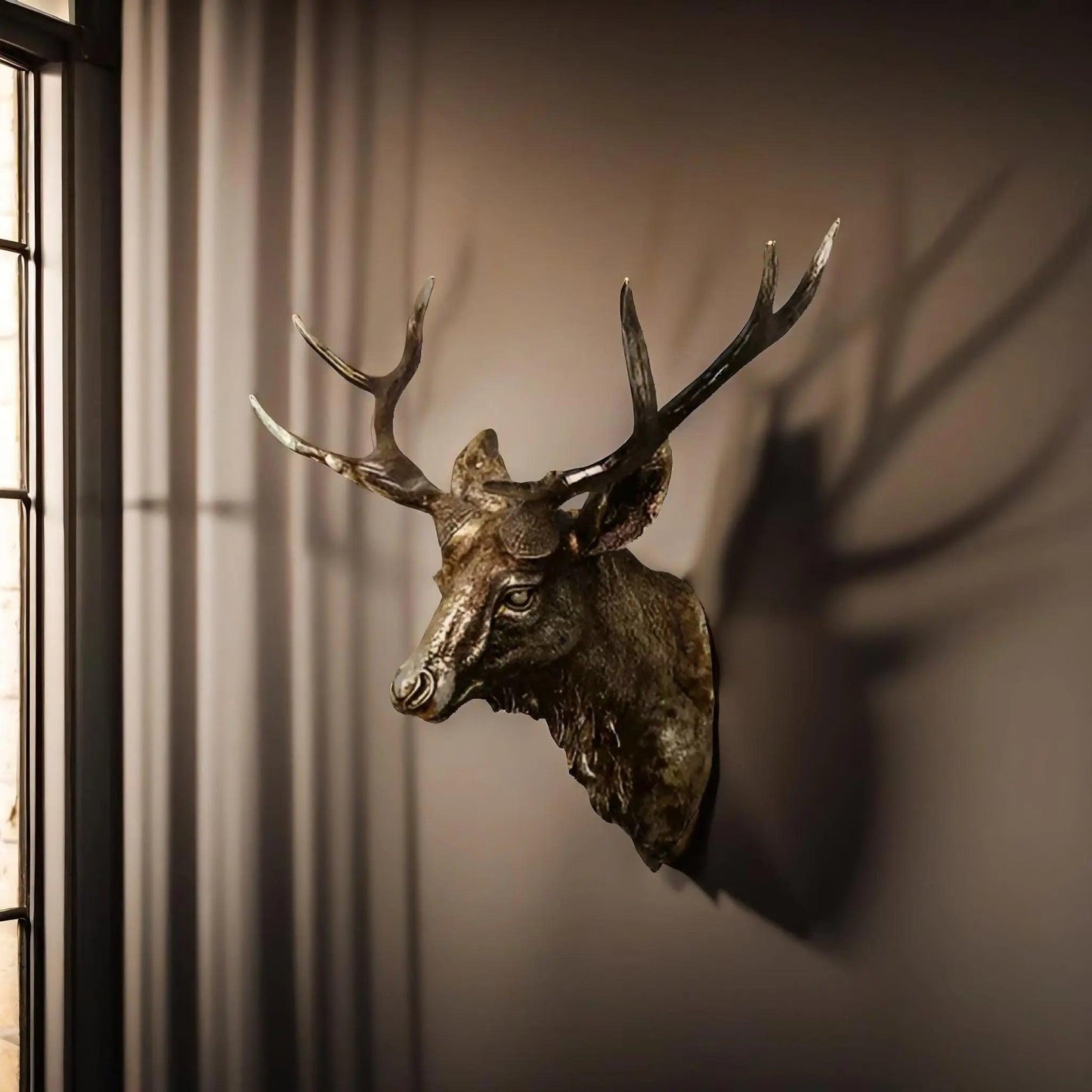 Wanddecoratie - DeerHead - Nep-Taxidermie - Moderne Woondecoratie
