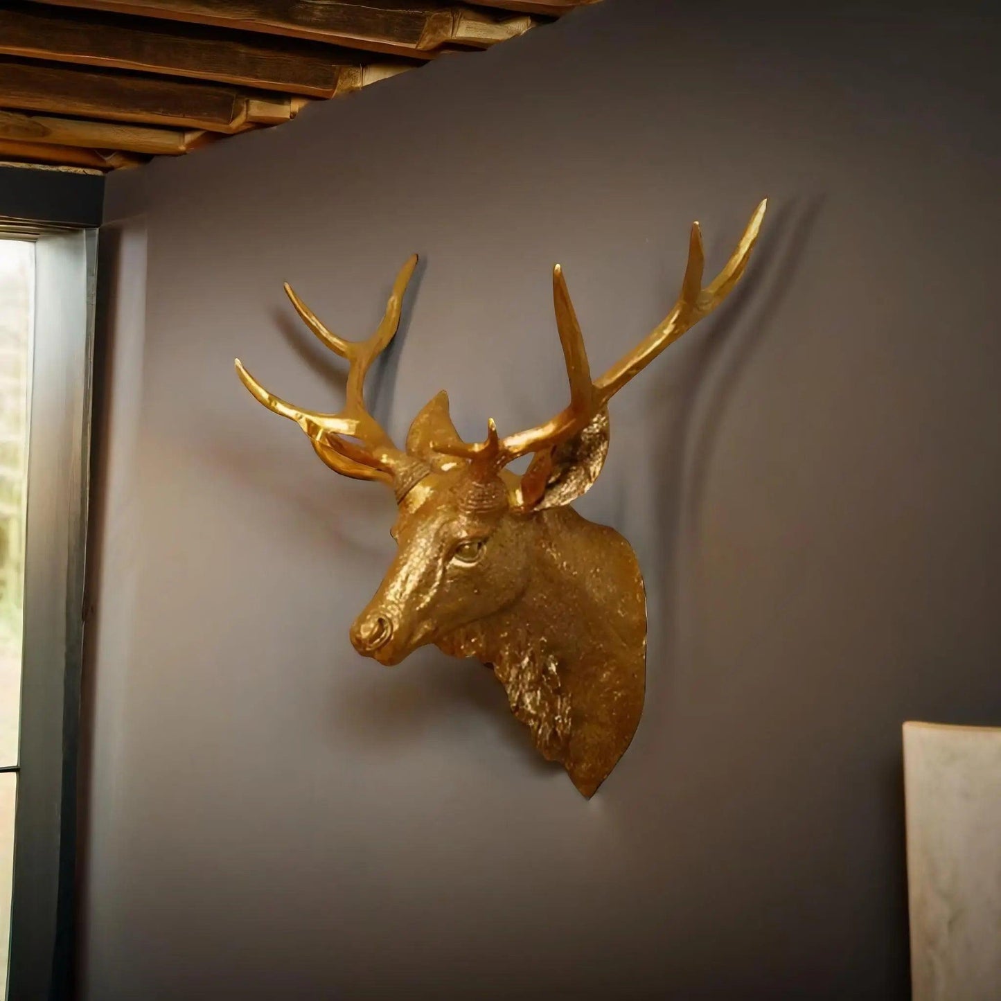 Wanddecoratie - DeerHead - Nep-Taxidermie - Moderne Woondecoratie