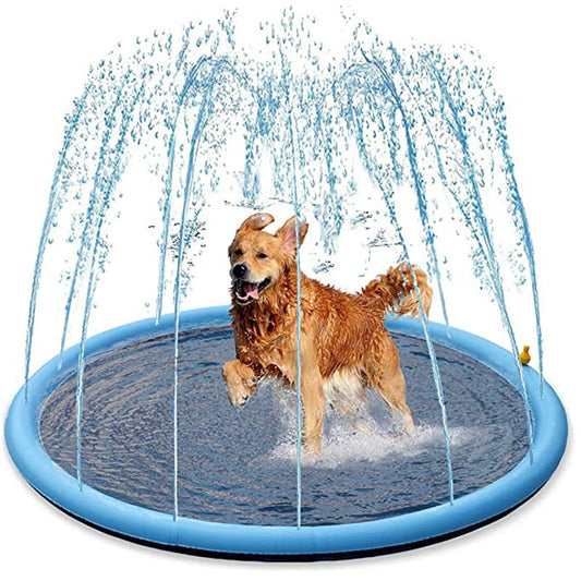 Water Speelmat - PetSplash - Opvouwbaar Zwembad - Koelend Plezier