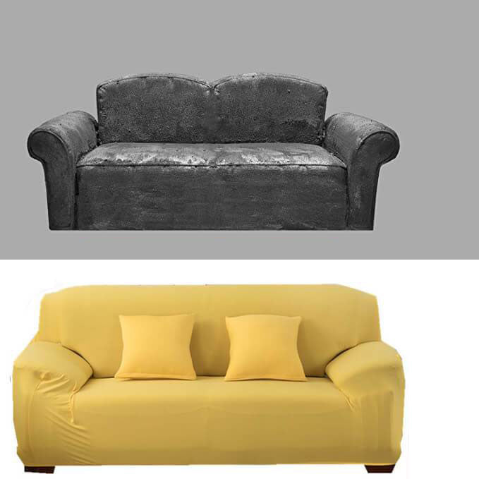 Bankhoes - SoftFit - Waterafstotend - Rekbare Stof